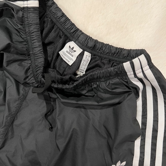 Adidas High Waist Track Shorts - Picture 2 of 2